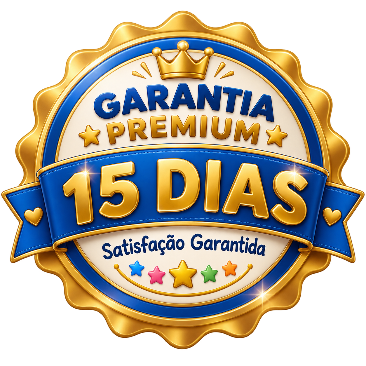 Garantia Premium 15 Dias Satisfação Garantida