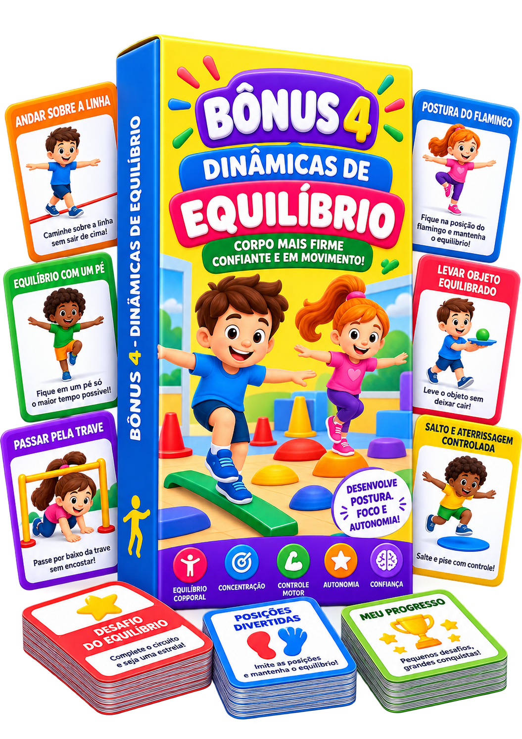 Mockup do bônus 4: Dinâmicas de Equilíbrio